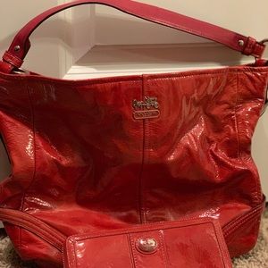Coach purse and wallet